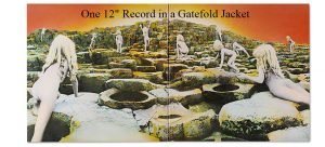 One 12" Record in a Gatefold Jacket