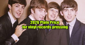 2026 Plate Price for vinyl records pressing